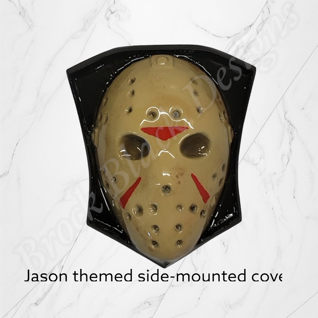 Jason side-mounted horn cover – Brock Black Designs