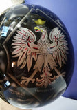 Custom Polish Eagle with skulls theme helmet